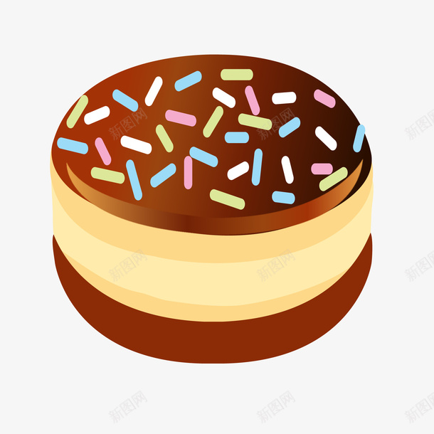 圆形的美味蛋糕食物矢量图ai免抠素材_新图网 https://ixintu.com 圆形 美味 美食 蛋糕设计 食物设计 矢量图