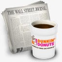创意合成效果报纸咖啡图标png_新图网 https://ixintu.com 创意 合成 咖啡 报纸 效果