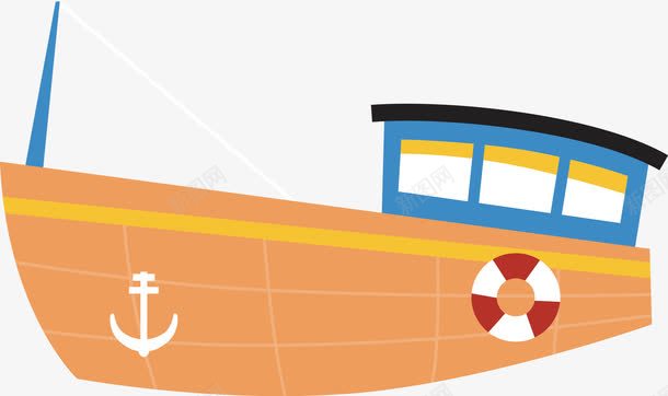 轮船png免抠素材_新图网 https://ixintu.com 交通工具 卡通船 巡游 彩色船 旅游 旅游工具 船 轮船