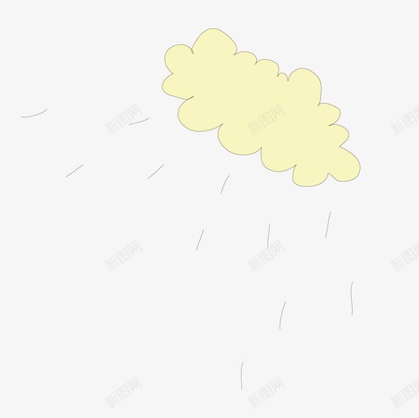 下雨云朵矢量图eps免抠素材_新图网 https://ixintu.com 下雨 云 云朵 奶白色 矢量图