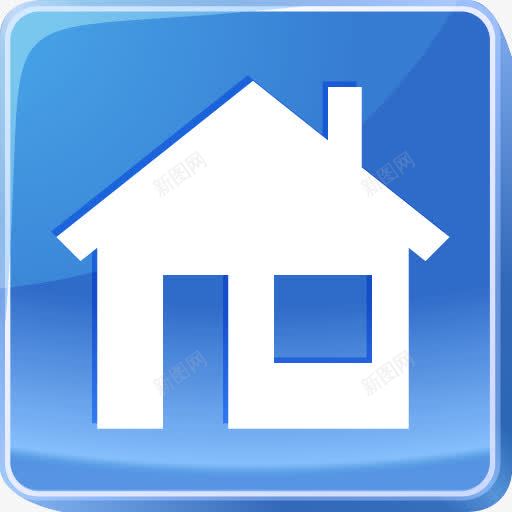 建筑回家房子接口自由社交媒体图图标png_新图网 https://ixintu.com Buildings home house interface 回家 建筑 房子 接口