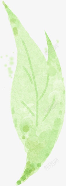 绿色清新树叶花纹装饰png免抠素材_新图网 https://ixintu.com 树叶 清新 绿色 花纹 装饰