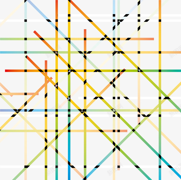 彩色线条装饰图案矢量图ai免抠素材_新图网 https://ixintu.com png素材 免费png 免费png素材 彩色线条 线条 线条装饰图案 矢量图