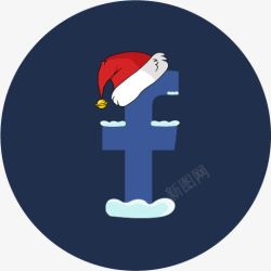 圣诞节脸谱网雪社会社会媒体圣诞素材