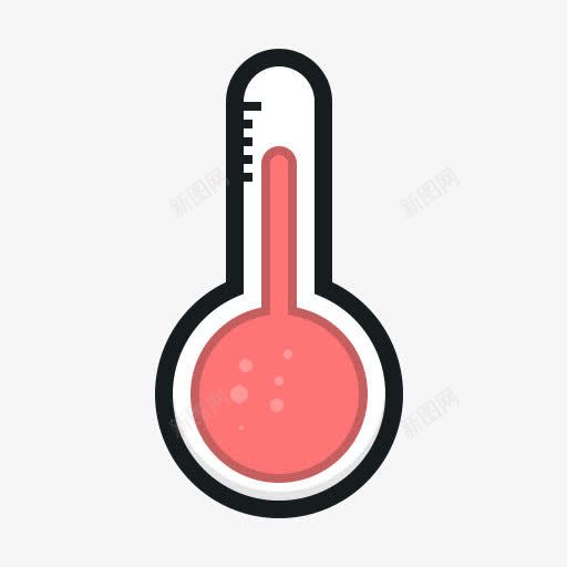 温度计Luluicons图标png_新图网 https://ixintu.com Thermometer 温度计