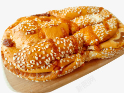 面包豆沙手撕面包芝麻面包素材