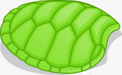 绿色龟壳素材
