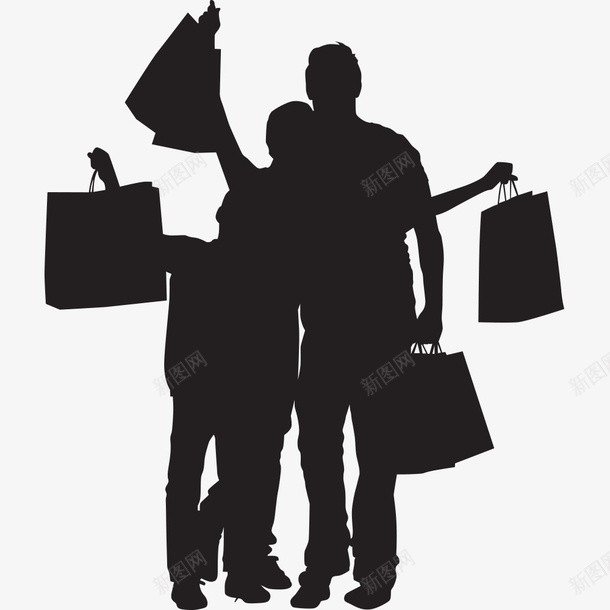 购物的人群png免抠素材_新图网 https://ixintu.com png图形 png装饰 人群 手绘 装饰 购物