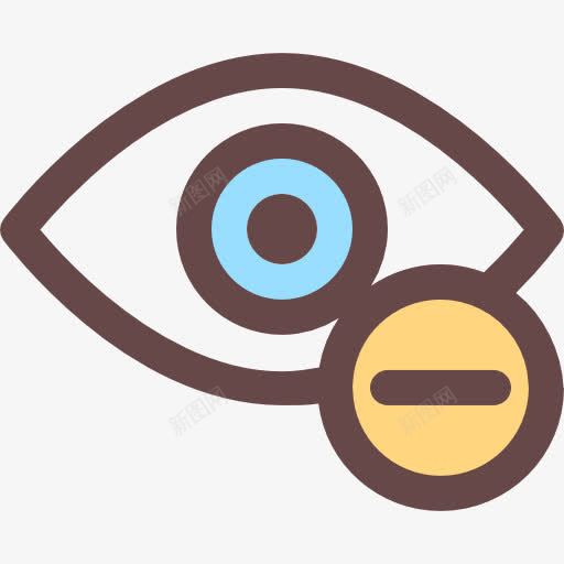 眼图标png_新图网 https://ixintu.com 光学 多媒体接口 多媒体选项 盲 眼 眼科 艺术与设计 身体的一部分 隐藏