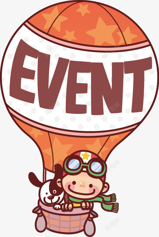 卡通可爱event矢量图ai免抠素材_新图网 https://ixintu.com event 卡通 可爱 气球 矢量图