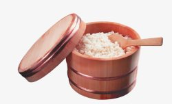 米饭食物木桶素材