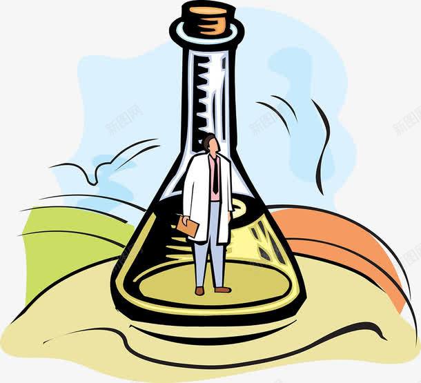 科学实验插图png免抠素材_新图网 https://ixintu.com 实验 插图 科学 科学实验