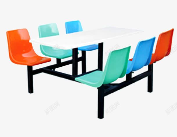 餐桌椅png免抠素材_新图网 https://ixintu.com 一套 六人 连坐