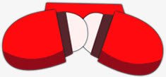 红色扁平风格创意几何形状png免抠素材_新图网 https://ixintu.com 几何 创意 形状 扁平 红色 风格