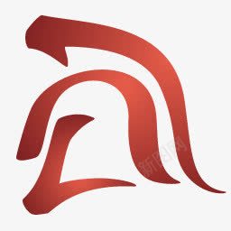 红色的特洛伊勇士标志图标png_新图网 https://ixintu.com 勇士队logo 特洛伊战争