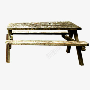 公园木桌椅png免抠素材_新图网 https://ixintu.com 公园桌椅 木制家居 素材