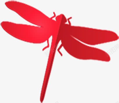 红色蜻蜓图png免抠素材_新图网 https://ixintu.com 红色 红色简画 红色蜻蜓图 蜻蜓 蜻蜓图