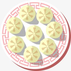 水饺出笼素材