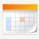 vcalendar晶体工程图标图标