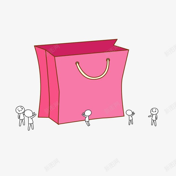 卡通红色包装盒png免抠素材_新图网 https://ixintu.com 包装盒 包装盒素材 卡通包装盒 红色包装盒