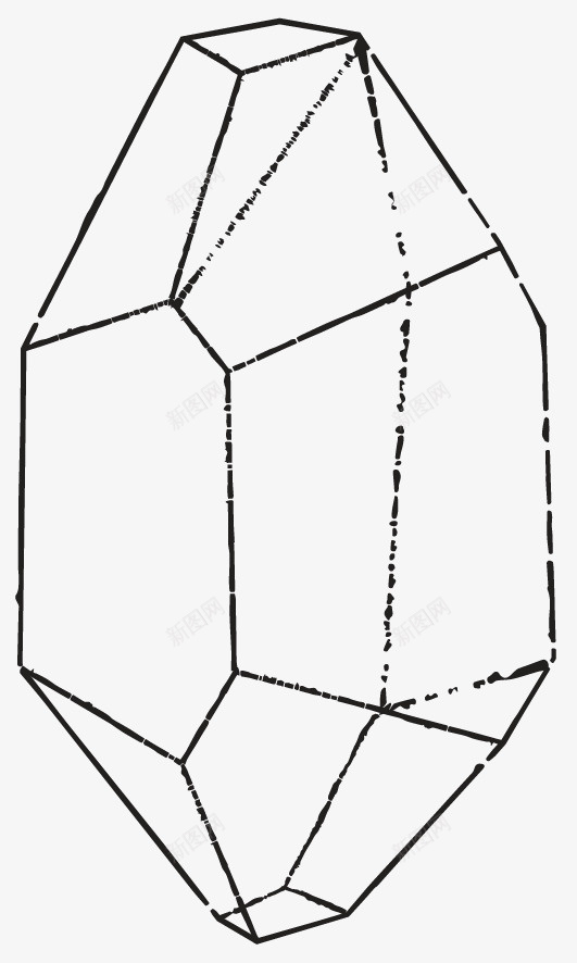 立体几何体图案png免抠素材_新图网 https://ixintu.com 几何体 几何体图案 几何体图案PNG 卡通 图案 立体 黑色