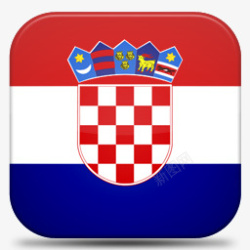 croatia克罗地亚V7flagsicons图标高清图片