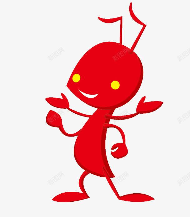 红色蚂蚁png免抠素材_新图网 https://ixintu.com 动物 红色 蚁人 蚂蚁