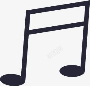 音乐符png免抠素材_新图网 https://ixintu.com 音乐符