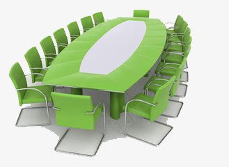 办公桌png免抠素材_新图网 https://ixintu.com 办公桌 绘画 绿色