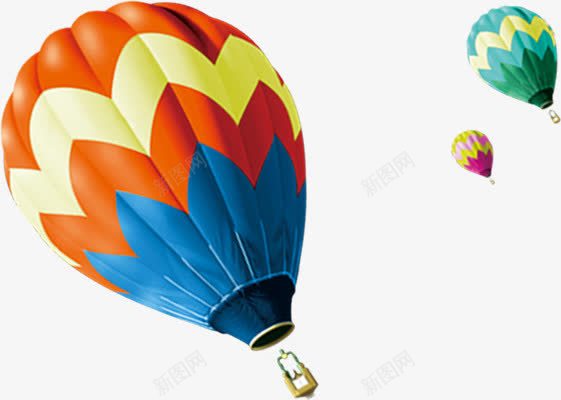 彩色手绘氢气球海报png免抠素材_新图网 https://ixintu.com 彩色 氢气 海报