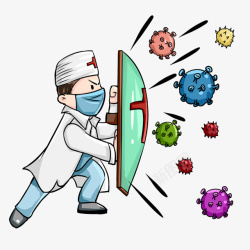 新完病毒素材抗击病毒抗疫情高清图片