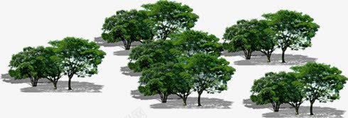 绿色树木创意渲染png免抠素材_新图网 https://ixintu.com 创意 树木 渲染 绿色
