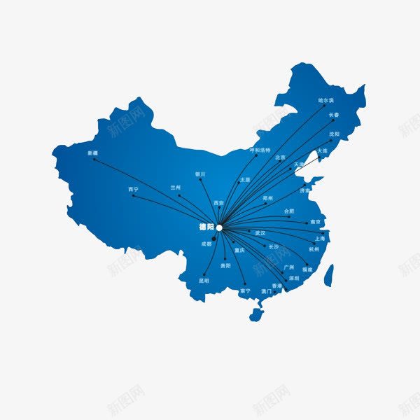 蓝色地球图png免抠素材_新图网 https://ixintu.com 卡通 数据 线条