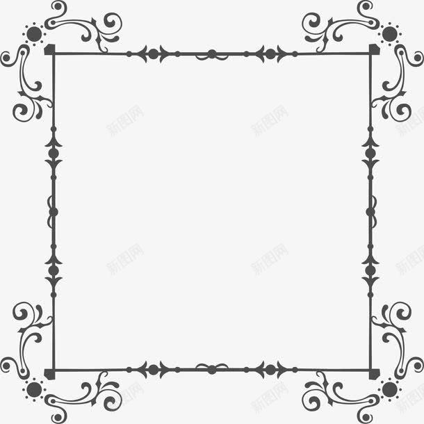 边框矢量图ai免抠素材_新图网 https://ixintu.com png免扣边框 暗纹 欧式暗纹 欧式边框 矢量边框 边框 矢量图