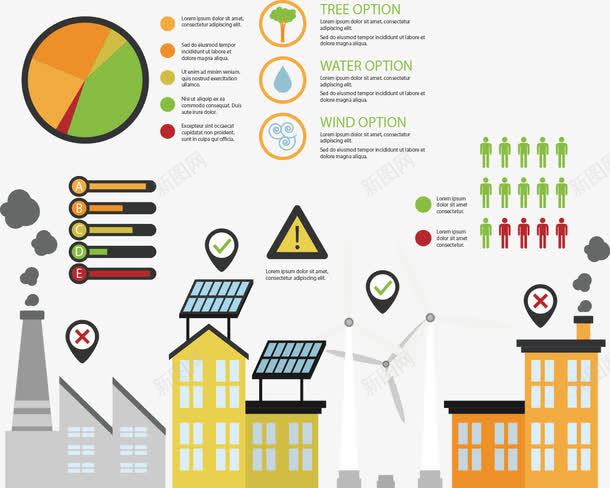 手绘环保数据png免抠素材_新图网 https://ixintu.com 手绘 数据 污染 环保