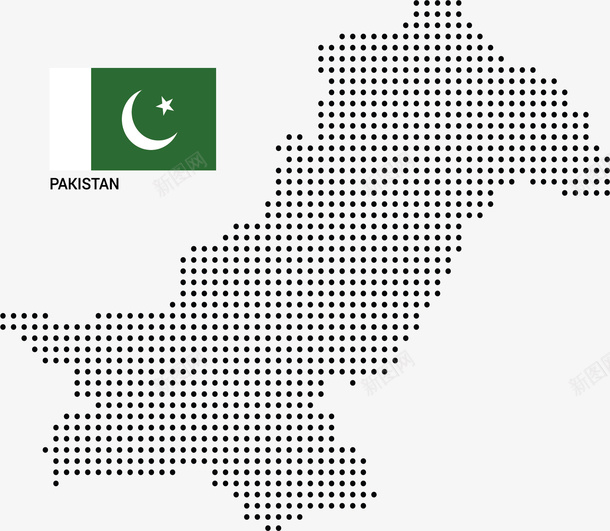 巴基斯坦国旗地图矢量图ai免抠素材_新图网 https://ixintu.com 国旗 地图 巴基斯坦 巴基斯坦国旗 巴基斯坦地图 矢量png 矢量图