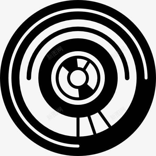 圆形的电子电路标图标png_新图网 https://ixintu.com 圆 技术 电子 电子电路 电路 设计