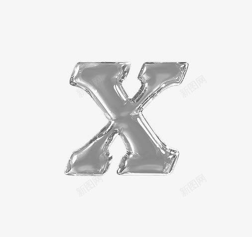 琥珀字母xpng免抠素材_新图网 https://ixintu.com 创意数字 玻璃质感 琥珀字母数字