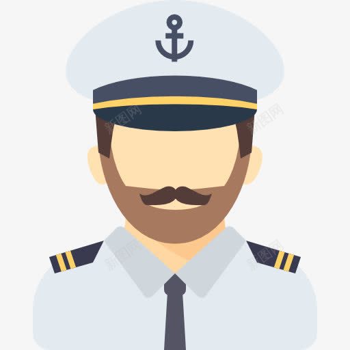 队长图标png_新图网 https://ixintu.com 人头像 工作 职业 职业队长
