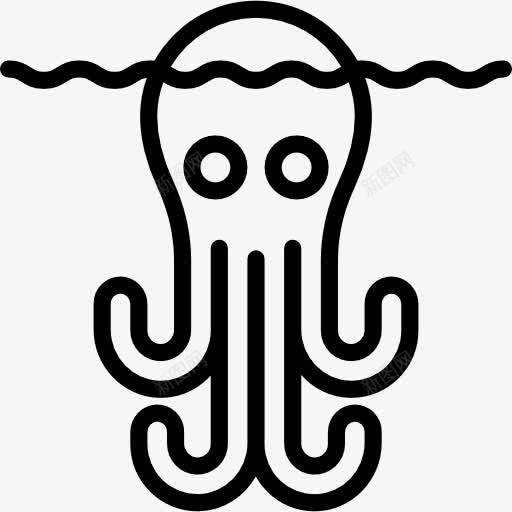 海妖图标png_新图网 https://ixintu.com 动物 妖 海 海洋 神话中的怪物