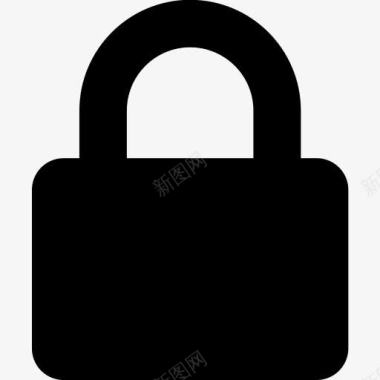 锁安全解锁平坦的Icons作为自由图标图标