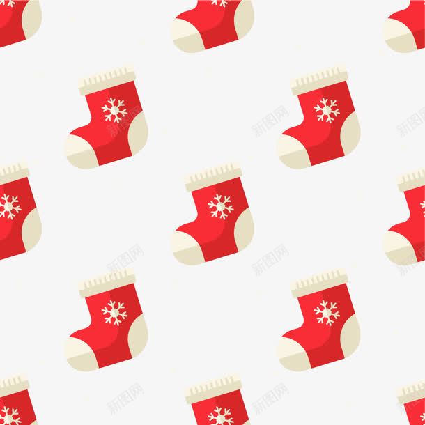 红色冬日圣诞袜背景png免抠素材_新图网 https://ixintu.com Christma Christmas Merry 圣诞快乐 圣诞节 圣诞袜 雪花图案