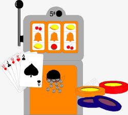 电玩赌博游戏机素材