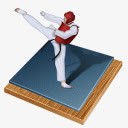 taekwondo跆拳道图标高清图片