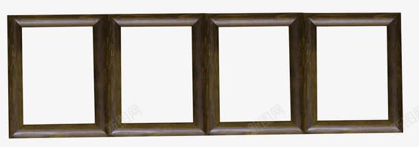 棕色漂亮木框png免抠素材_新图网 https://ixintu.com 创意木框 木框 棕色木框 漂亮木框