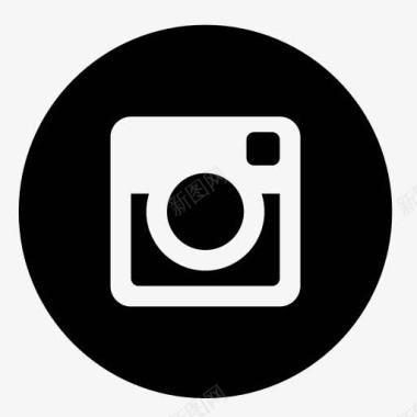 圈Instagram自由社会图标图标