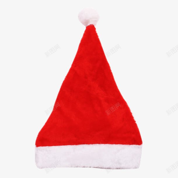 圣诞礼帽png免抠素材_新图网 https://ixintu.com 圣诞帽 圣诞节 红色 绒毛帽子