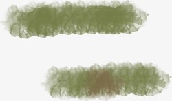 绿色朦胧创意线条素材