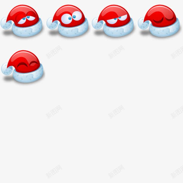 圣诞帽图标png免抠素材_新图网 https://ixintu.com 圣诞帽 红色 表情 表情包