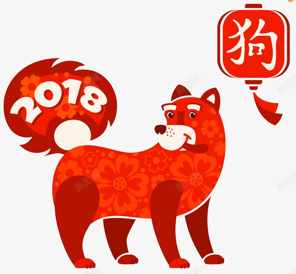 2018狗年吉祥海报psd免抠素材_新图网 https://ixintu.com 2018 2018年 卡通狗 天狗保平安 狗年 狗年吉祥 狗年吉祥物 狗年旺旺 狗年行大运